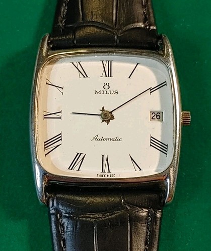 Orologio vintage milus acciaio - orologio,