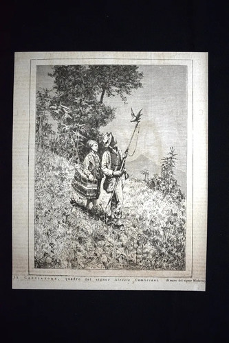 Cacciatore quadro del - il, cacciatore,