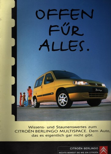 Brochure citroen berlingo - citroen,