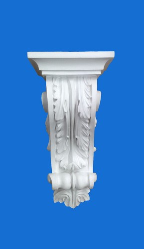 Capitello mensola gesso - capitello-mensola, in