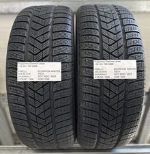 2 PNEUMATICI USATI PIRELLI SCORPION WINTER INVERNALI 235 55 R19 105H DOT 2022/23