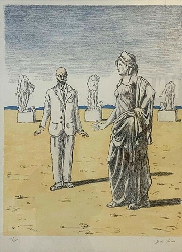 Giorgio chirico litografia - giorgio,