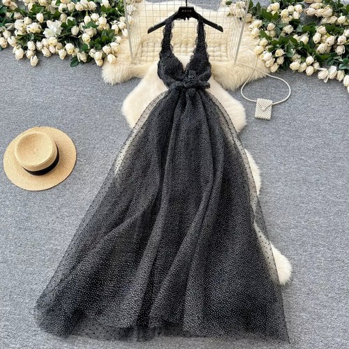 Vestito abito elegante lungo - vestito,