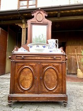 Toeletta fine 800 con piano in marmo e ceramiche originali