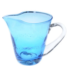 Brocca Samoa in vetro soffiato