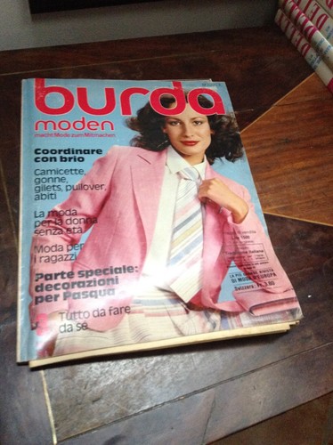 Burda moda marzo - moda, 1978