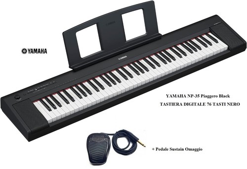 Yamaha np35 piaggero - yamaha, bk