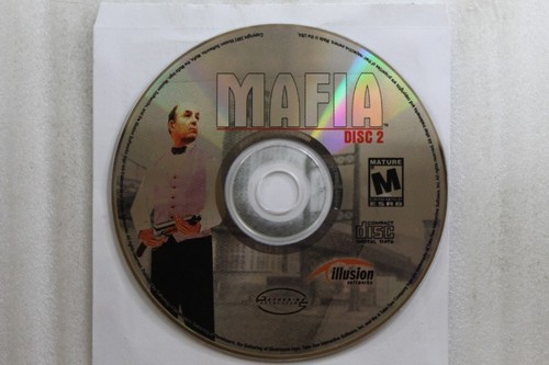 Mafia disc cd rom - mafia, pc
