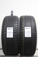 2 PNEUMATICI USATI 225/45 R18 95V PIRELLI INVERNALI  CR-0068