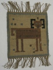 POLISH HANDMADE ZODIAC RAM RUG