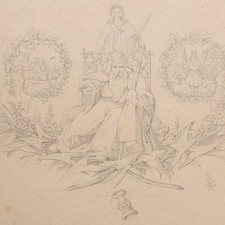 Johann Karl Herrmann allegoria