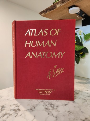 Vintage atlas human - atlas, of
