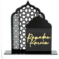 Supporto Specchio Acrilico 3D Modello Etnico per Decorazione Scrivania e Scaffale