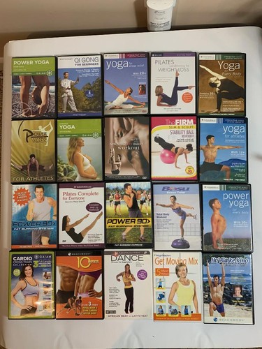 Lot exercise dvds - lot,
