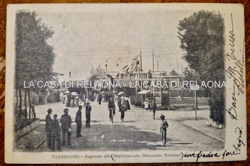 Cartolina viareggio ingresso - cartolina,