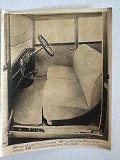 foto FIAT AUTO D’EPOCA 509 SALOON INTERNI