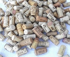 Tappi di sughero di vino italiano, materiale creativo