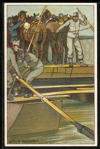 Cartolina artista ludwig - cartolina,