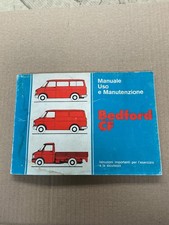 Manuale uso e manutenzione BEDFORD CF del maggio 1982