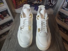 air jordan 4 oro metallizzato