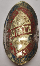 Head badge atala solid brass - head,
