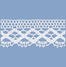 MERLETTO COTONE 63 MM ECRU 10