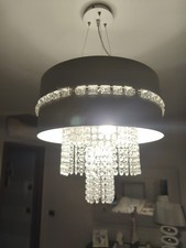 lampadario moderno ferro e