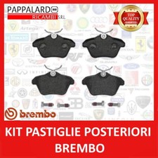 KIT PASTIGLIE FRENO POSTERIORI