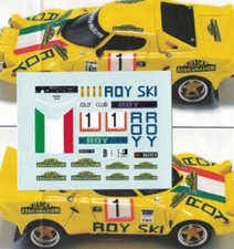 decal 1/43 LANCIA STRATOS Gr.4