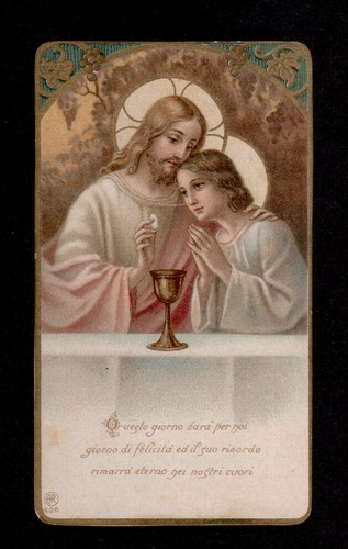 Antico santino holy - santino, card