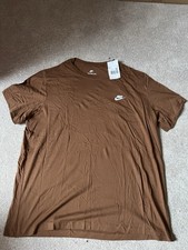 T-shirt uomo The Nike marrone taglia XXL nuova