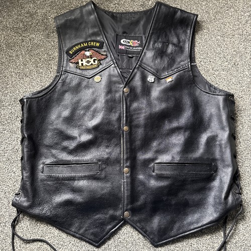 Gilet moto city leather - da, of