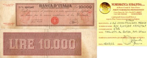Italia repubblica 10 000 - -, 10.000