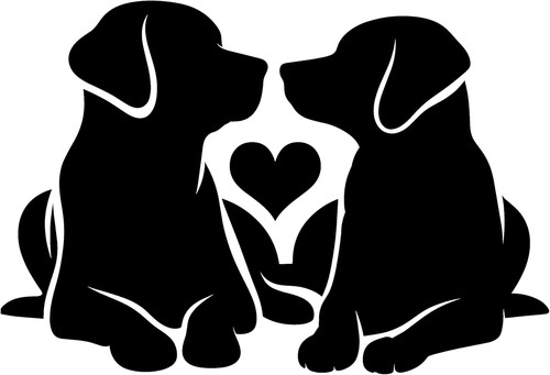 Adesivi per cani - , in
