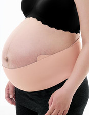 Pancera per Gravidanza Con Sostegno Lombare – Faja Premaman Regolabile, Tessuto 