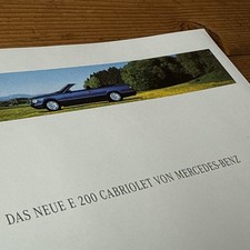 Poster depliant Mercedes 1994