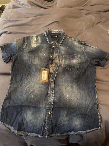 Camicia uomo denim dsquared2 - uomo,