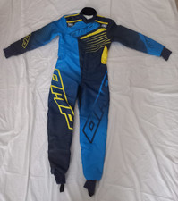 TUTA KART LUCIDA TOP BAMBINO TG 140 BLU OMP RACING KS-1 KK01720 SENZA OMOLOGA