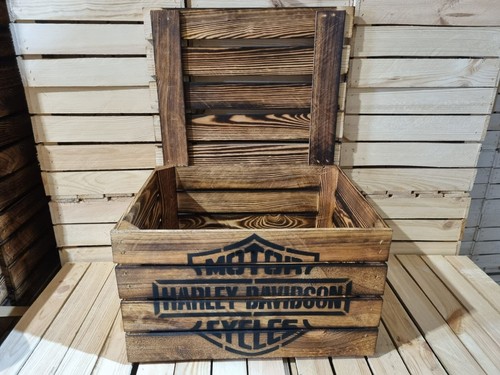 Harley davidson rustico legno - harley,