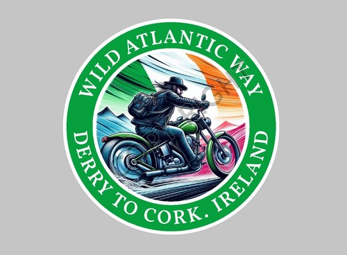 Adesivo wild atlantic way - wild,
