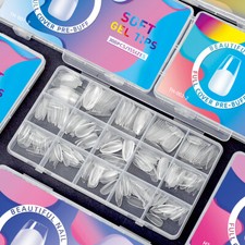 300pz Punte Gel Morbide Senza
