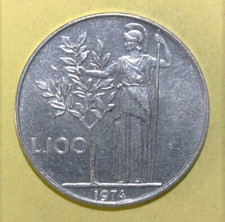 S3 - Italy 100 Lire 1974