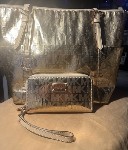 Borsa michael kors oro - kors, rosa