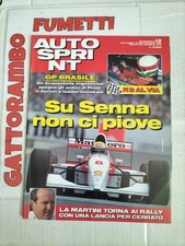 AutoSprint N.13 Super Senna Con La Pioggia Anno 1993 - Ottimo