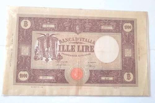 1000 lire barbetti - barbetti, m