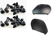 SPORTELLI COFANO MOTORE DX+SX PER VESPA PK 50 S 1982-1985+KIT BOCCOLE E GOMMINI