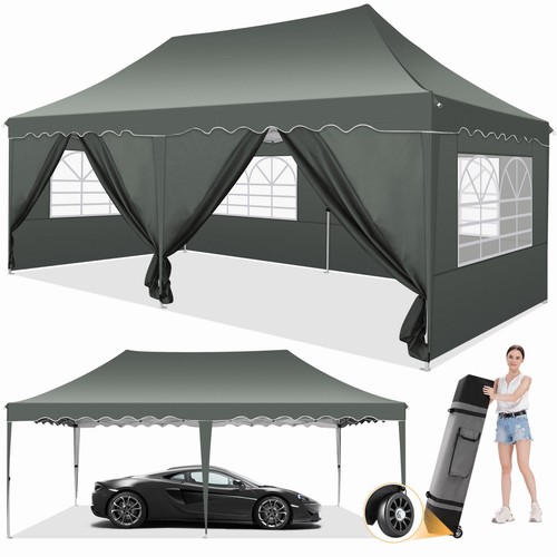 Gazebo 3x3 3x6m - 3x3/3x6m, impermeabile