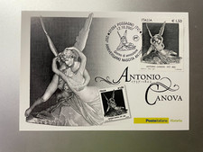 2007 Cartolina Filatelica Antonio Canova Annullo Possagno