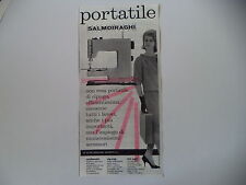 advertising Pubblicità 1960 MACCHINA PER CUCIRE SALMOIRAGHI 44