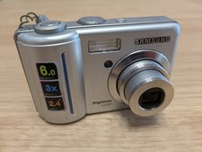 Samsung Digimax S600 6 MP - 3x zoom ottico fotocamera digitale argento vintage retrò 